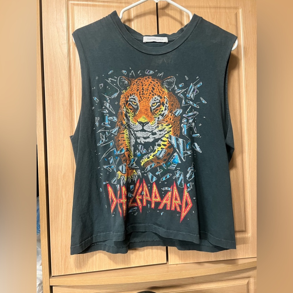 DAYDREAMER DEF LEPPARD All Time High Rocker Muscle Tank Top